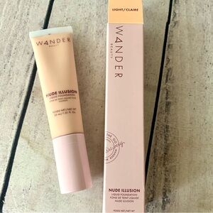 Wander Beauty Nude Illusion Liquid Foundation - Light / Claire 1 Oz Full Size